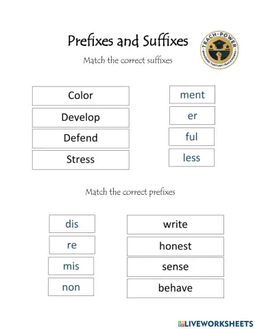 Prefix and Suffix