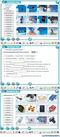 Upload 4 - Vocabulary Bank U2-1