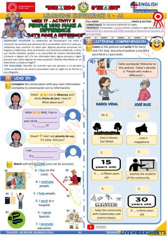 A1 - EDA 4 - activity 3 - Aprendo en casa