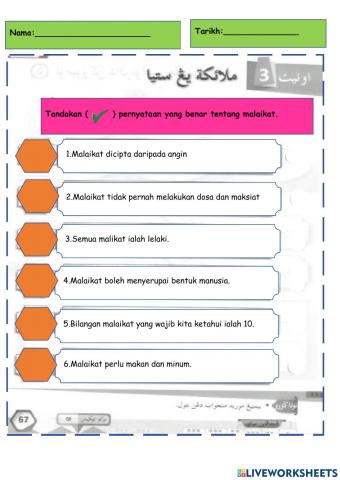 Beriman kepada Malaikat
