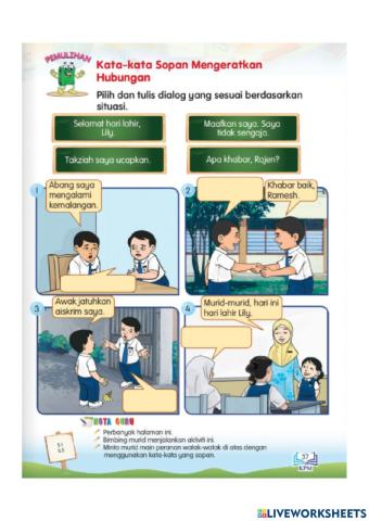 Pendidikan Moral - Hemah Tinggi
