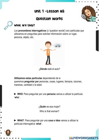 FinEs English I - Lesson 5