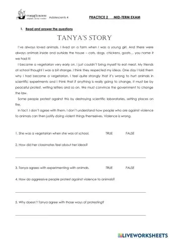 Revision midterm exam a4