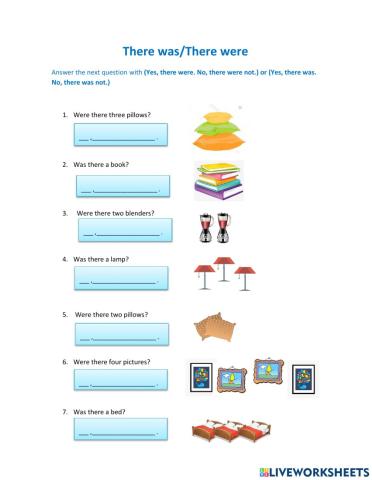 There was-There were