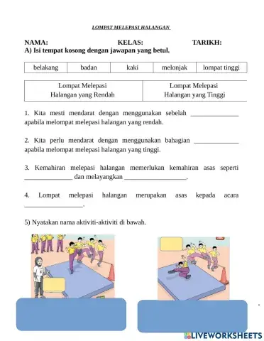 Lompat Melepasi Halangan Tahun 4