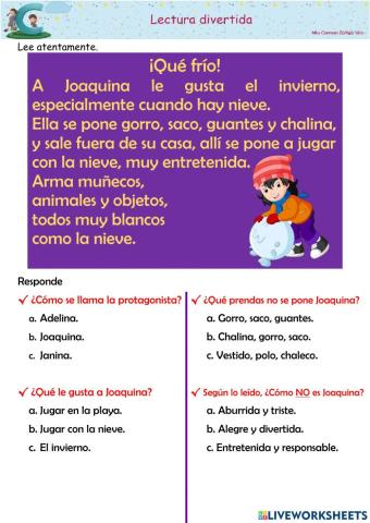 Comprensión lectora