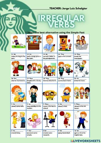 Irregular verbs