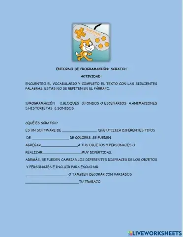 Scratch entorno de programacion