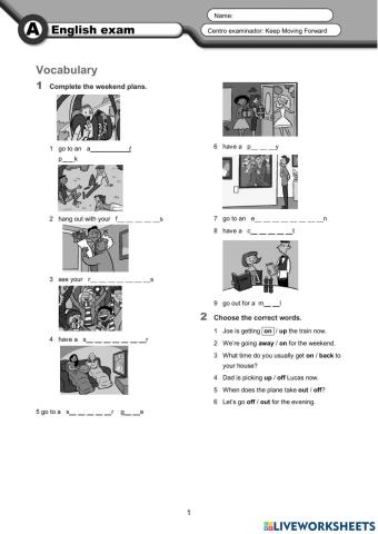 Exam metr 2 unit 1and 2