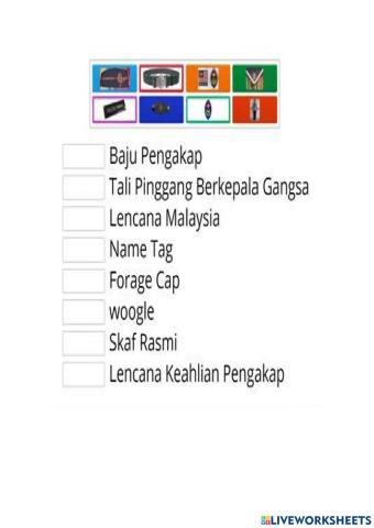 Kenali alat pengakap