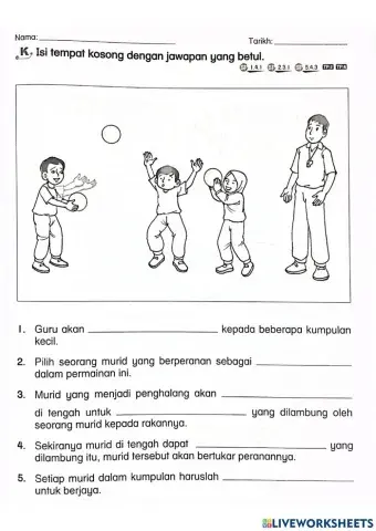 Pendidikan Jasmani Tahun 2 Hantaran Cemerlang