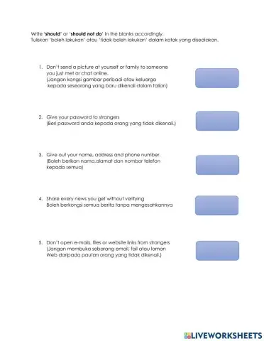 How to stay safe on Internet