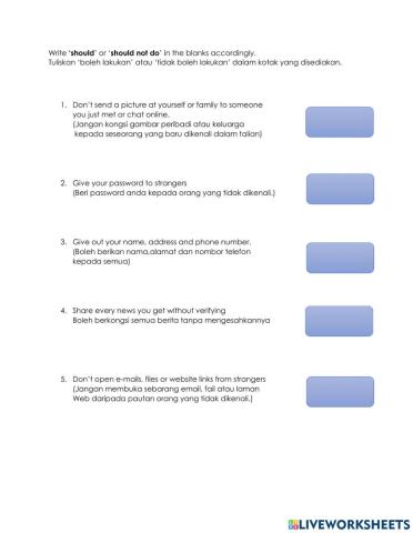 How to stay safe on Internet