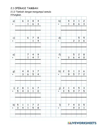 Tambah Mengumpul Semula