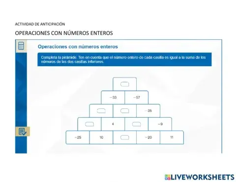 Operaciones con Enteros