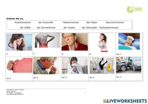 Krankheit und Unfälle