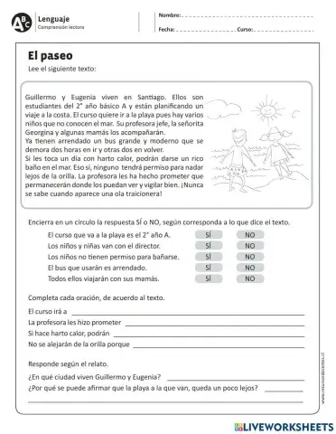 Comprensión Lectora