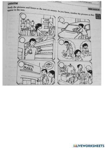 UNIT 6 Money matters