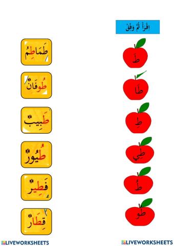 Huruf hijaiyyah ( ط )