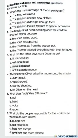 Reading Comprehension