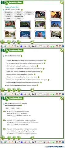 IDiscover 3 - Vocabulary Bank U2