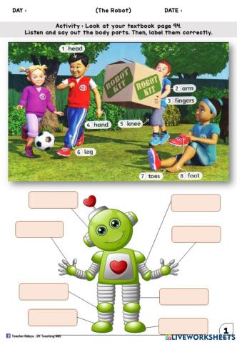 The Robot (Listen and label)