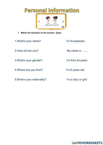 Personal Information