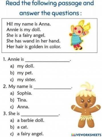 Reading comprehension