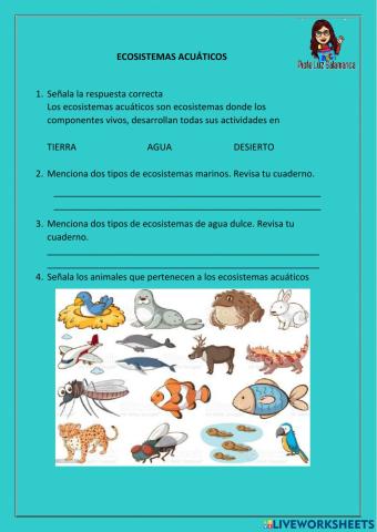 Ecosistemas acuaticos