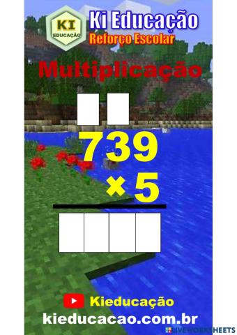 Multiplicação as 4 Operações 02