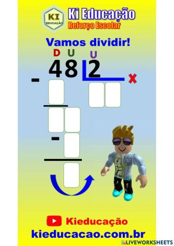 Divisão as 4 Operações