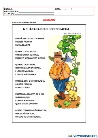 Chico bolacha