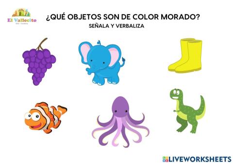 Color morado