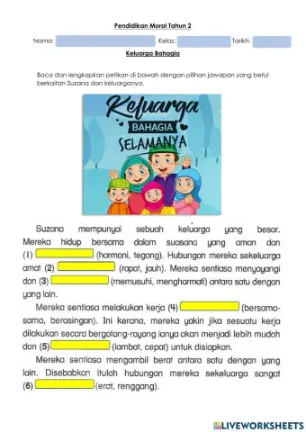 PM Tahun 2 - Keluarga Bahagia 8