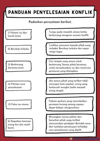 Panduan Penyelesaian Konflik