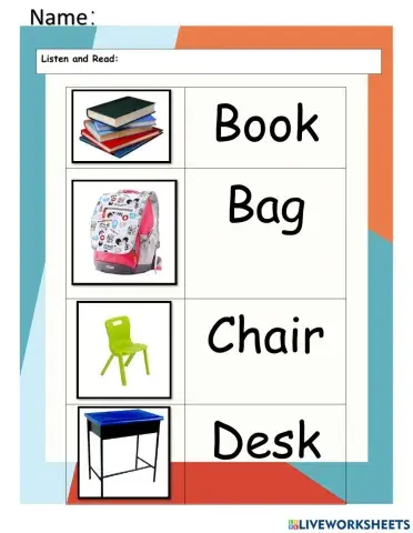 Things in My Classroom