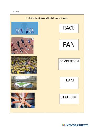 Sport Vocabularies