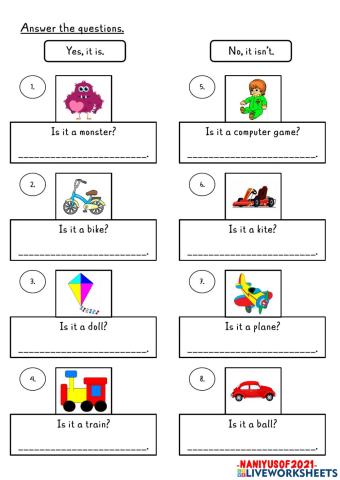 Questions and short answers.