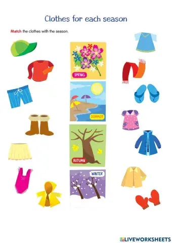 Seasons and clothes