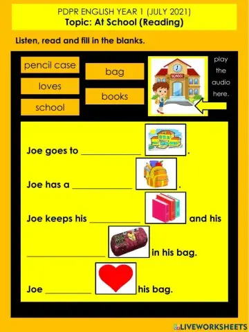 At School (Reading-Joe's Bag)