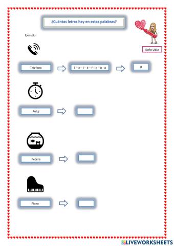 La letra y la palabra.