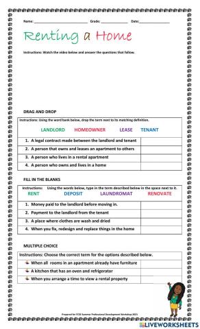 Renting an Apartment