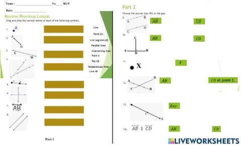 Building Blocks of Geometry