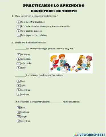 Conectores de tiempo