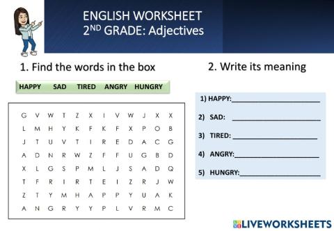 2nd grade-adjectives