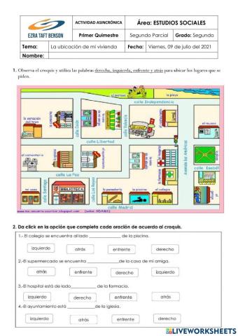 Ubicación de mi vivienda