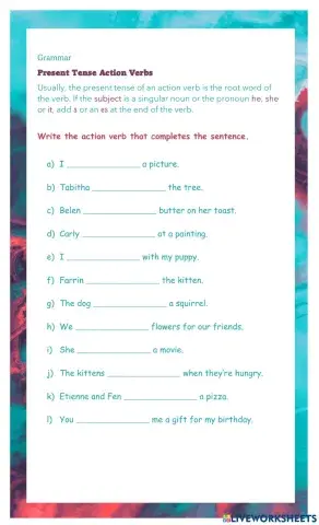 Simple Tense - Present