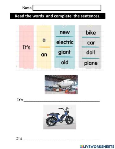 Cefr supermind unit 2, let's play page, adjective writing sentence table, toys page 25