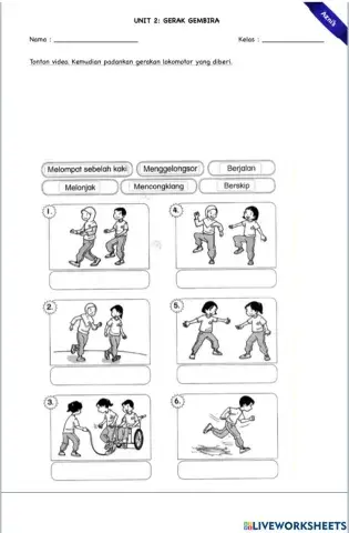 Unit 2 gerak gembira