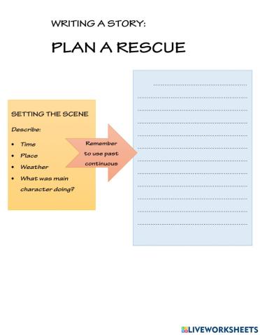 Plan a rescue